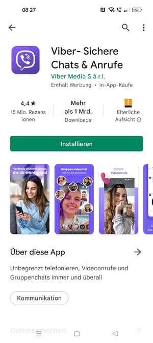 Wählen Sie Installieren