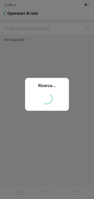 Attendi il completamento della ricerca