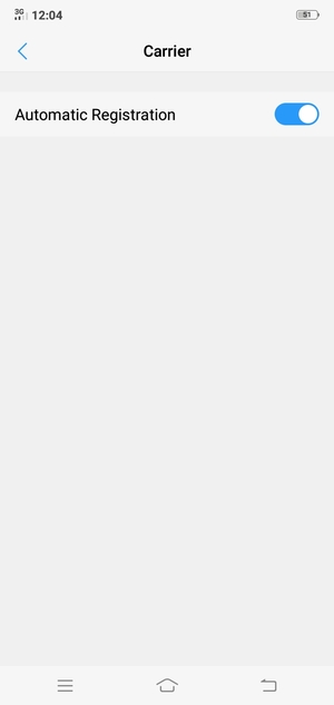 Turn off Automatic Registration