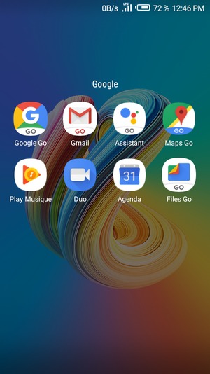 Sélectionnez Gmail