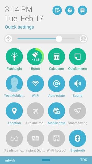 Turn off Wi-Fi and Bluetooth