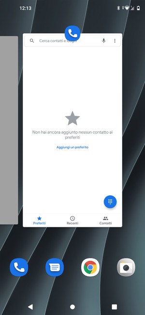 Scorri verso l'alto le app per chiuderle. Ciò ti farà risparmiare batteria.