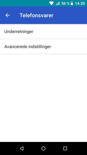 Vælg Avancerede indstillinger