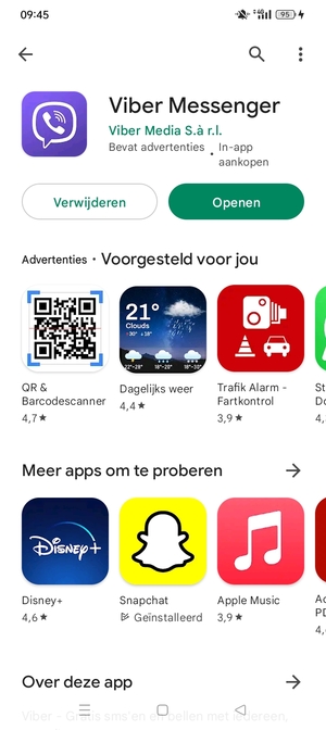 Selecteer Openen