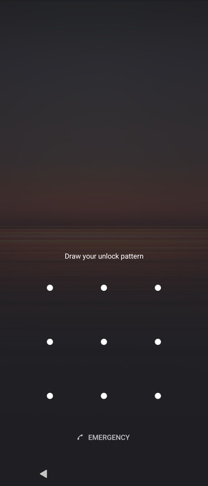 Your phone is now secure with a screen lock