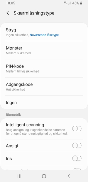 Vælg Mønster