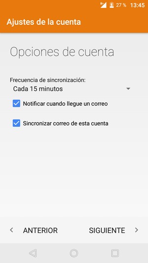 Seleccione SIGUIENTE