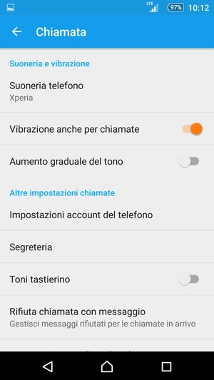 Seleziona Segreteria