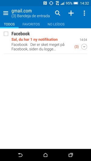 Su Gmail/Hotmail está listo para usar