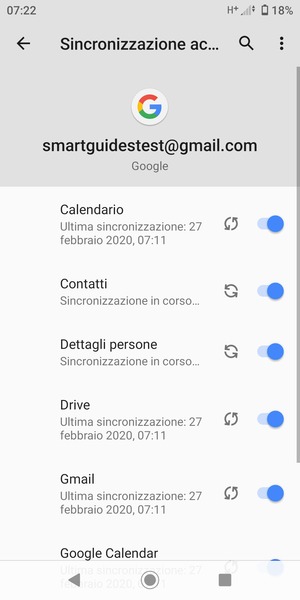 I tuoi contatti di Google verranno ora sincronizzati con il tuo Xperia