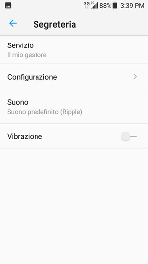 Seleziona Configurazione