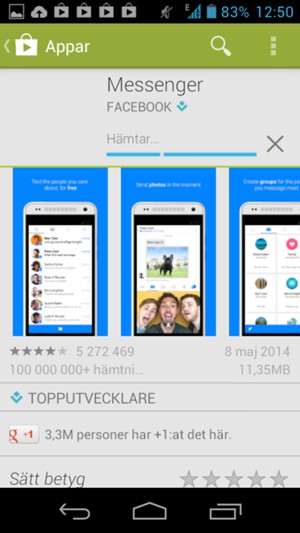 Vänta på att installationsprocessen avslutas