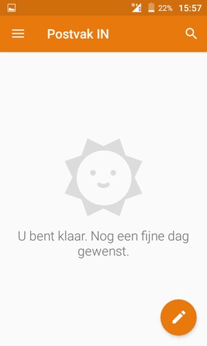Uw Gmail/Hotmail is klaar voor gebruik