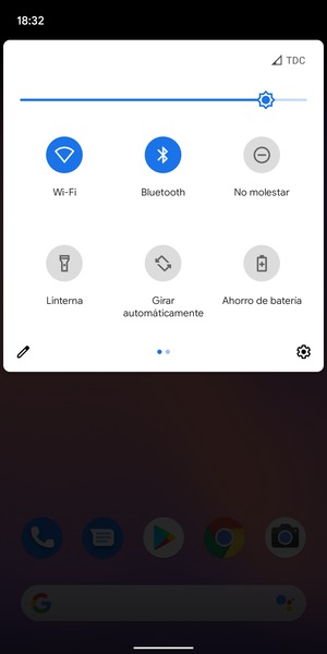 Desactive Wi-Fi y Bluetooth