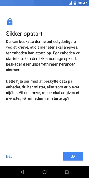 Vælg din foretrukne mulighed
