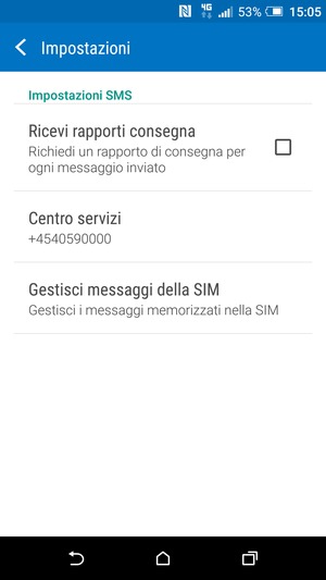 Seleziona Centro servizi