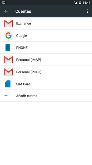 Seleccione Google