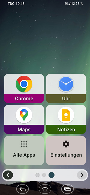 Wählen Sie Alle Apps