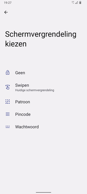 Selecteer Patroon
