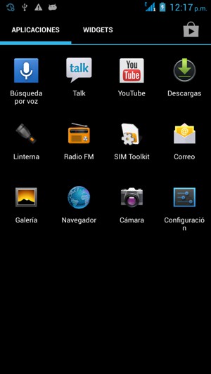 Seleccione Configuración