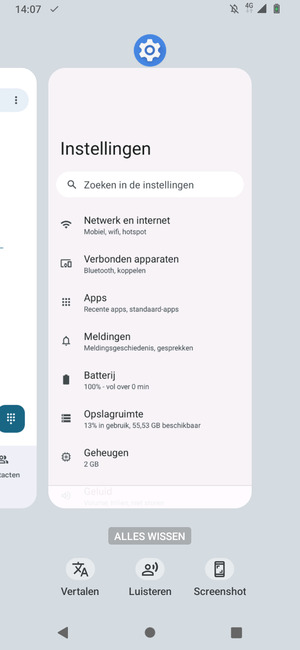 Selecteer ALLES WISSEN