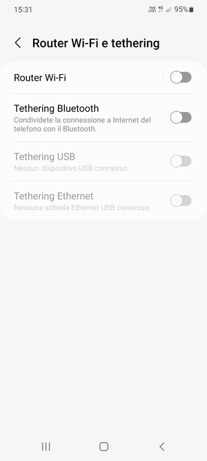 Seleziona Router Wi-Fi