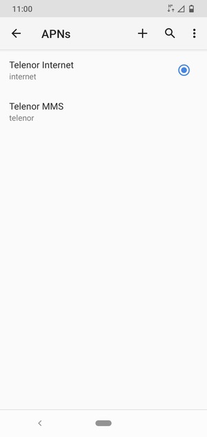Select the Menu button