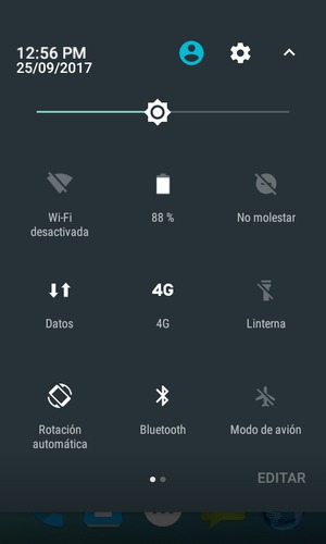 Seleccione Bluetooth