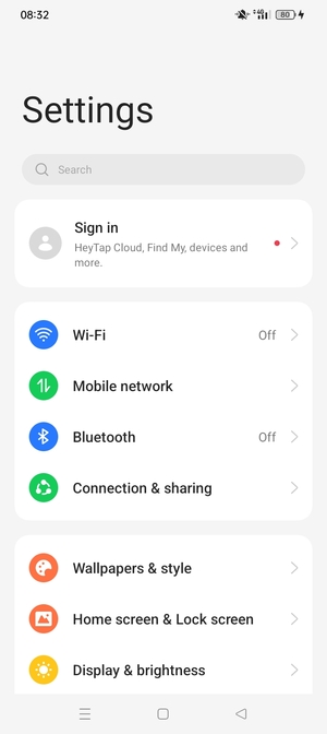 Select Mobile network