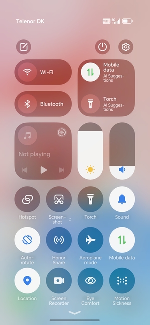 Turn on Automatic brightness