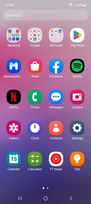 Select Settings