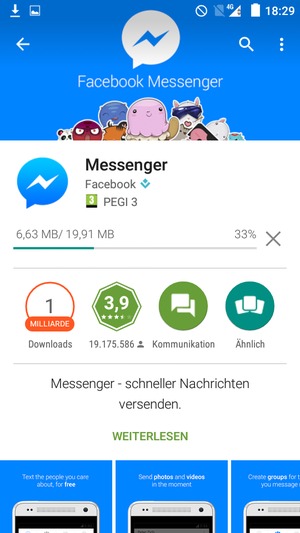 Warten Sie, bis der Installationsprozess  beendet ist