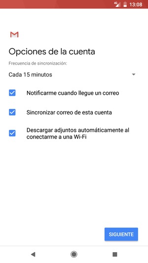 Seleccione SIGUIENTE