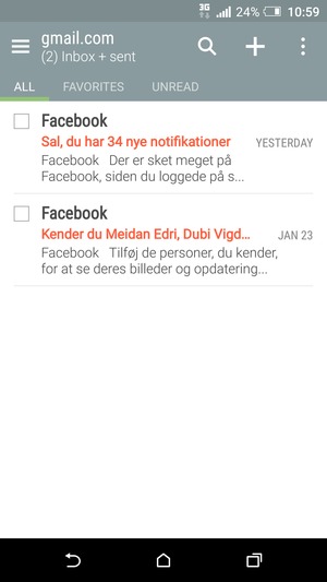 Your Gmail/Hotmail is ready to use