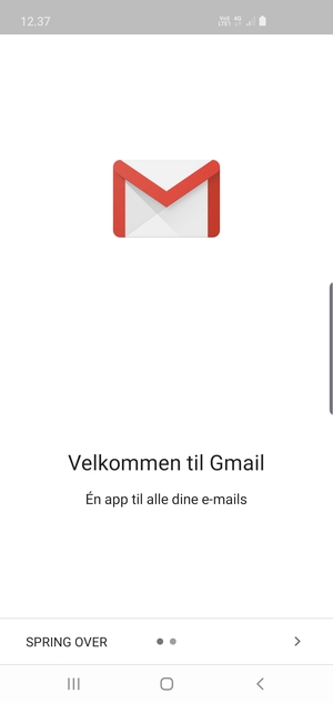 Vælg NÆSTE
