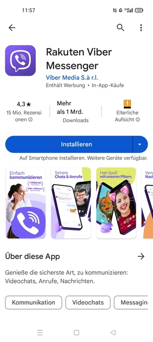 Wählen Sie Installieren