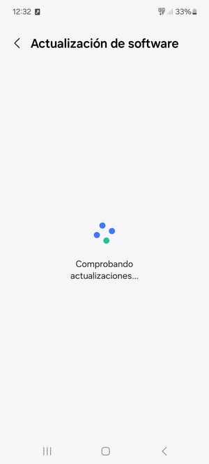 Espere a que la búsqueda termine