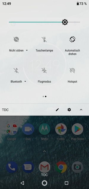 Streifen Sie nach rechts