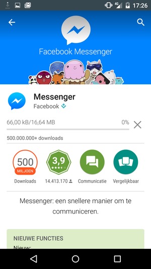 Wacht tot het installatieproces beëindigd is
