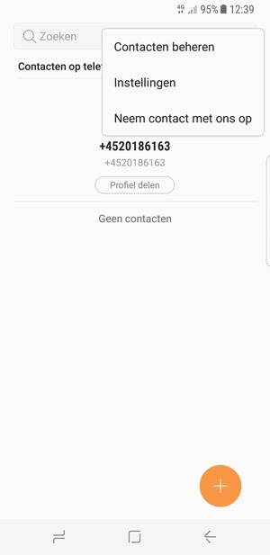 Selecteer Instellingen