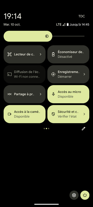Sélectionnez Économiseur de batterie