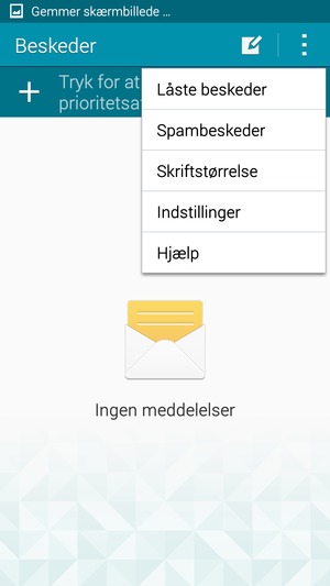 Vælg Indstillinger