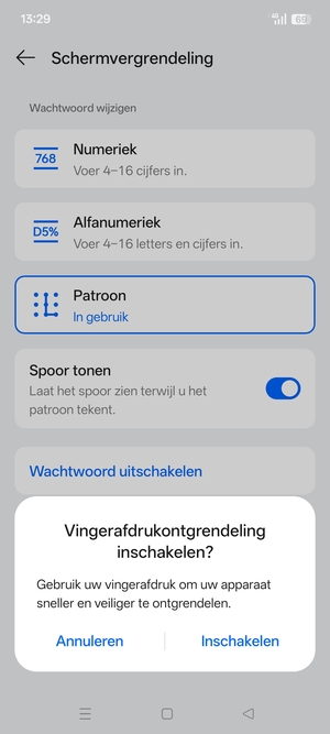 Selecteer uw voorkeursoptie