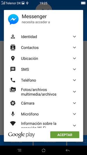 Seleccione ACEPTAR