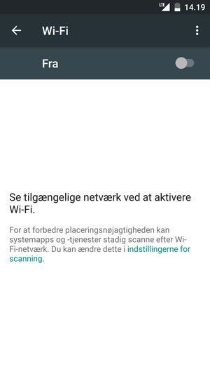 Aktiver Wi-Fi