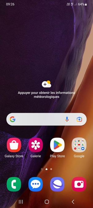 Sélectionnez Messages