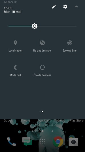 Activer le Éco extréme