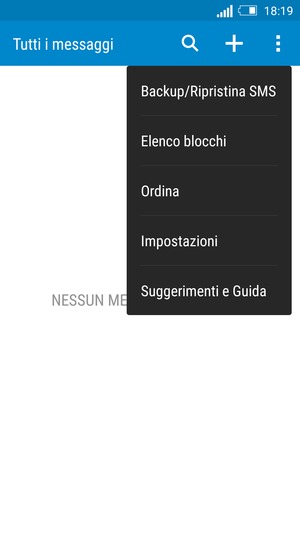 Seleziona Impostazioni
