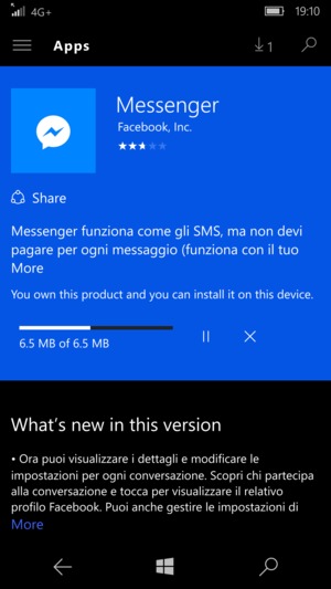 Attendi il completamento del processo di installazione