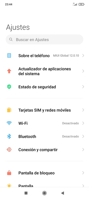 Seleccione Wi-Fi